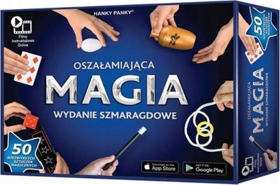 Set magjie Hanky Panky Junior Edition, 50 marifete, për kalamaj