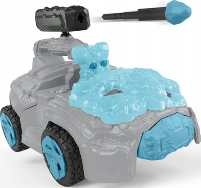 Set lodre Schleich Eldrador Ice CrashMobile me Mini Creature, automjet aksioni, për fëmijë