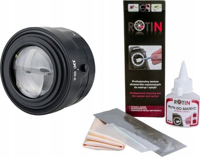 Set pastrimi për kamera Rotin SB3202, lëng pastrues, leckë mikrofibre, shumëngjyrësh