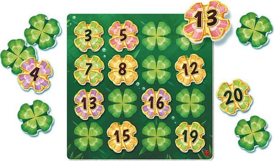 Lojë tavoline Game Factory Lucky Numbers, për familje, shumëngjyrëshe
