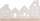 Mbajtës qiriu 4Living City, porcelan, 30 x 8 x 16 cm, i bardhë