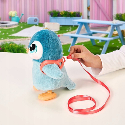 Lodër interaktive Little Live Pets Walking Penguin COBI 26535, 25 tinguj, blu