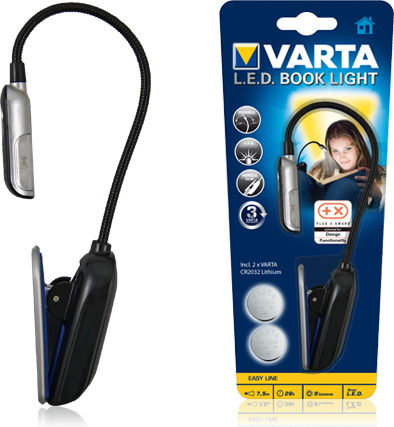 Llambë e librit LED Varta, 150mm