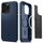 Mbrojtëse telefoni për iPhone 15 Pro Spigen Mag Armor MagSafe, blu