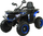 Quad elektrik për kalamaj 4x4, me telekomandë, LED, Bluetooth, blu me zi