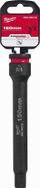 Zgjatues goditës Milwaukee Shockwave 4932480352, 1/2", 150mm, i zi