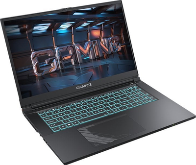Laptop GIGABYTE G7 KF, 17.3", Intel Core i5 12500H, 32 GB RAM, 1 TB SSD, NVIDIA GeForce RTX 4060, i zi