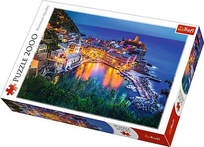 Puzzle Trefl Vernazza at dusk 27086, 2000 copa, 96 x 68 cm, shumëngjyrësh
