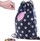 Çantë shpine PIXIE CREW Backpack Bag, poliestër, blu me pika të bardha