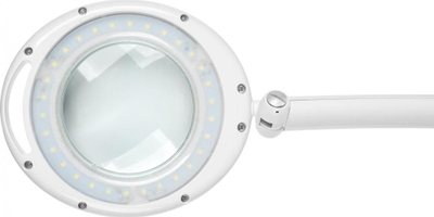 Lampë tavoline me lupë Rebel Tools NAR0462-2, 30 LED, 6W, e bardhë