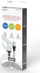 Kabllo USB Savio CL-156, 3 në 1, 2m, magnetike, argjendtë