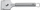 Gërvishtës sobë qeramike WMF Profi Plus 18.7343.6030, çelik inox, 19.5cm, argjendtë