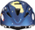 Helmetë biçiklete për kalamaj Uvex Kid 2 CC Blue Rocket, 46-52 cm, In-Mold, blu mat