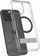 Mbulesë telefoni Spigen Ultra Hybrid S MagSafe për iPhone 16 Pro Max, transparente, me mbajtëse, grafit