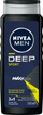 Xhel dushi Nivea Deep Sport, për trup fytyrë dhe flokë, meshkuj, 500ml