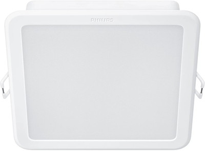 Downlight LED Signify Meson Square, 12.5W, 3000K, i bardhë