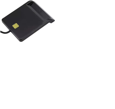 Lexues karte identiteti Fusion Black Badge Reader, USB 2.0, ngjyrë e zezë