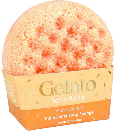Sfungjer sapuni Bomb Cosmetics Gelato Mango Sorbet për trup, portokalli