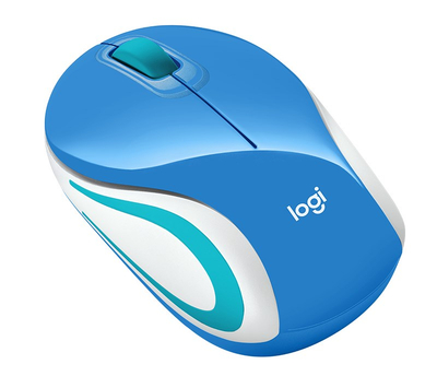 Maus Logitech M187BU, RF Wireless, i kaltër