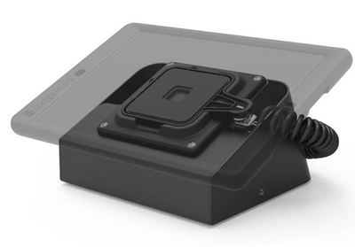 Standi për tablet Compulocks Magnetix Tablet Capsule, me montim magnetik, për tavolinë, ngjyrë e zezë