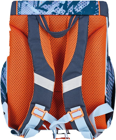 Çantë shkolle Herlitz Loop, ergonomike, 6-9 vjeç, blu