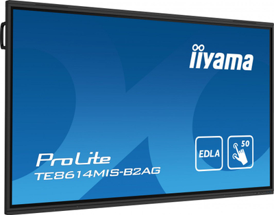 Ekran interaktiv Iiyama ProLite TE8614MIS B2AG, 86", 4K Ultra HD, i zi