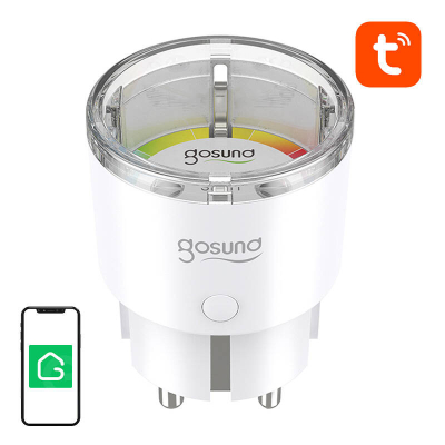 Prizë smart WiFi Gosund SP111, 3680W 16A, matje energjie, e bardhë