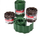 Kufi lëndine AWTools AW60400, 10cm, 9m, jeshil
