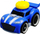 Lodër makinë garuese Mega Creative Racing Car, drita dhe zë, për fëmijë 3+