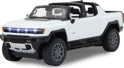 Makinë me telekomandë Jamara Deluxe Cars Hummer EV 1:16, 2.4 GHz, me drita LED, e bardhë