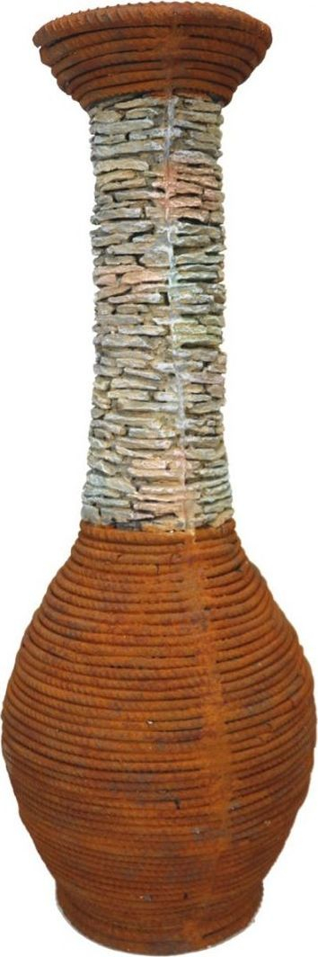 Vazo Saska Garden, 29x29x77 cm, e kaftë 