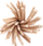 Shkopinj kreativë druri Dalprint Creative Sticks Round Natural, 50 copë, natyral