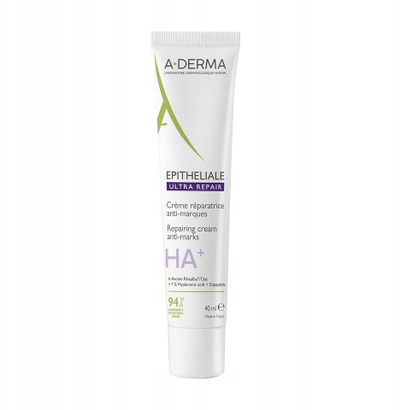 Регенеративна крема A-Derma Epitheliale Ultra Repair, против лузни, 40 ml, бела
