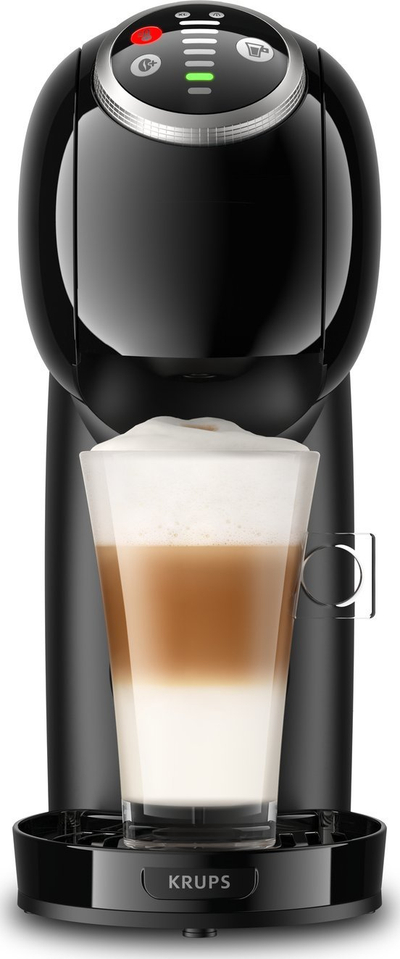 Машина за кафе со капсули Krups NESCAFÉ Dolce Gusto Genio S Plus KP3408, 15 bar, автоматска, црна