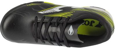 Këpucë futbolli për kalamaj Joma Propulsion Jr 2501 TF, për turf, lëkurë sintetike, të zeza, nr 32