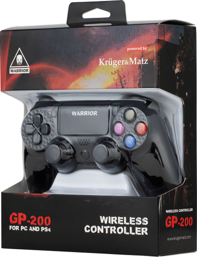 Контролер Kruger&Matz KM0771, Безжичен, црн