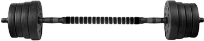 Set hantelash Spokey Pondus 30 SPK-944225, 30 kg, pllaka çimentoje, i zi