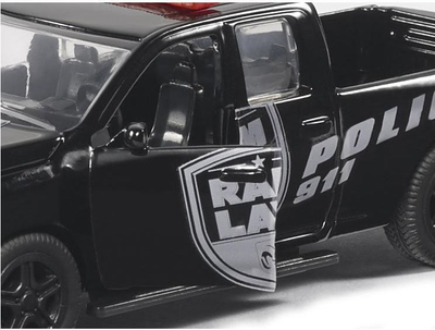 Lodër makinë policore Siku Dodge Ram, metal, blu e bardhë