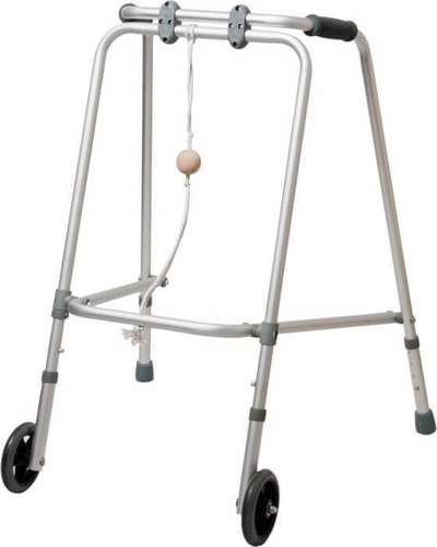 Rolator ecjeje Vita Care Walker Bola, palosës, alumini, gri