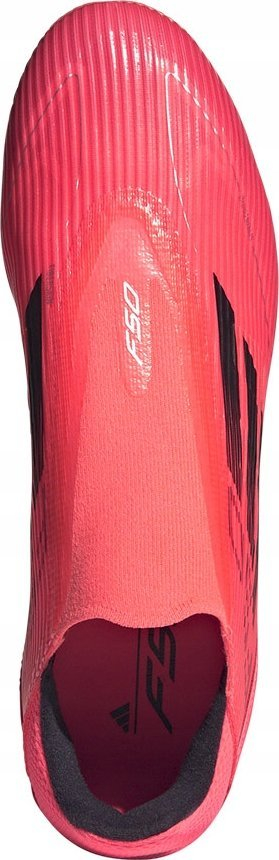 Këpucë futbolli Adidas F50 League LL FG MG, pa lidhëse, për bar natyral edhe sintetik, rozë