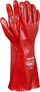Doreza mbrojtëse Ogrifox PVC04, 40 cm, madhësia 10 XL, të kuqe