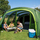 Çadër kampingu Coleman Weathermaster 6 XL, për 6 veta, BlackOut, jeshile