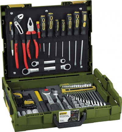 Set veglash Proxxon PR23660, 52 copë, valixhe pune, jeshile