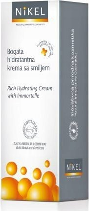 Krem fytyre Nikel Rich Moisturizing, me lule Immortelle, hidratues, për lëkurë të thatë