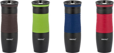 Термичка чаша KingHoff KH-4177, 500ml, инокс, мешани бои