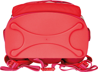 Set çantë shkolle Herlitz UltraLight Plus Sweet Hearts, ergonomike, për goca, e kuqe