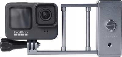 Mbajtëse gimbal SunnyLife për DJI OM 4, për GoPro Hero 10 9 8, aliazh alumini, gri