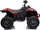 Quad elektrik për kalamoj CAN-AM Renegade, me telekomandë 2.4G, me drita LED, i kuq