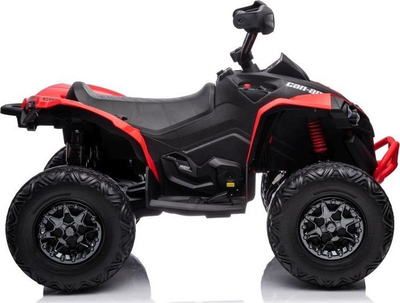 Quad elektrik për kalamoj CAN-AM Renegade, me telekomandë 2.4G, me drita LED, i kuq