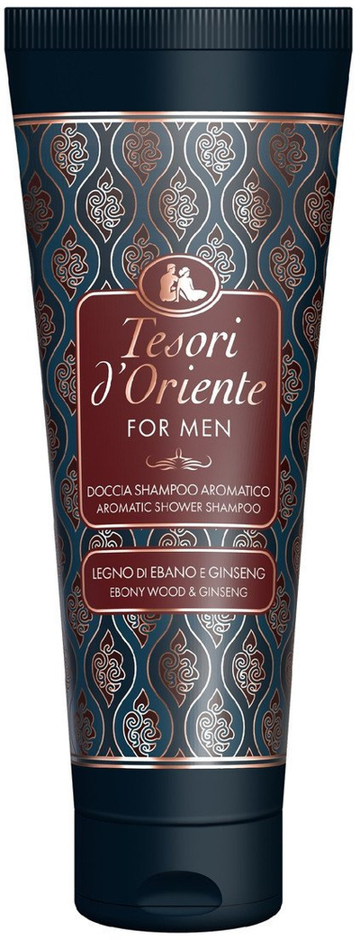 Shampo dushi për burra Tesori d Oriente Ebony Wood &amp; Ginseng, 250ml